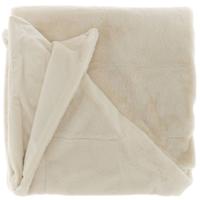 Plaid Klaas 150x200cm dove white - Unique living