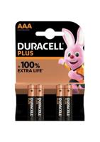 Duracell batterij plus power mn1500/lr6/aa per 4 op kaart