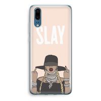 Slay All Day: Huawei P20 Transparant Hoesje