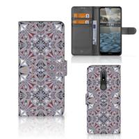 Nokia 2.4 | Bookcase | Flower Tiles