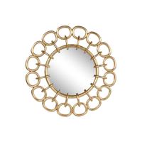 Wandspiegel Home ESPRIT Gouden 95 x 5 x 95 cm