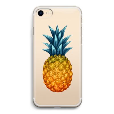 Grote ananas: iPhone 7 Transparant Hoesje