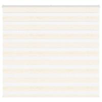 VidaXL Zebra rolgordijn 155x100 cm stofbreedte 150,9 cm marmerbeige