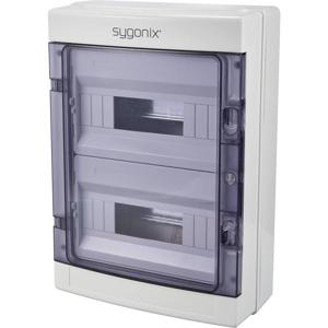 Sygonix SY-6696060 Kleine verdeelkast Oppervlakmontage Aantal groepen: 24 Aantal rijen: 2 Inhoud: 1 stuk(s)