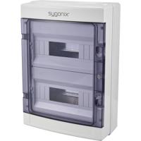 Sygonix SY-6696060 Kleine verdeelkast Oppervlakmontage Aantal groepen: 24 Aantal rijen: 2 Inhoud: 1 stuk(s)