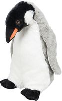 Trixie Be eco pinguin erin pluche gerecycled zwart / wit / grijs