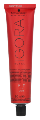 Schwarzkopf - Igora Royal Permanent Color Creme 8-11 Blond clair cendré extra 60 ml