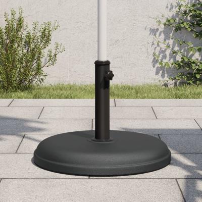 VidaXL Parasolvoet voor stokken van ø32/35/38 mm 15 kg rond