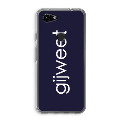 Gijweet: Google Pixel 3a Transparant Hoesje
