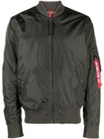 Alpha Industries veste bomber à poche zippée - Gris