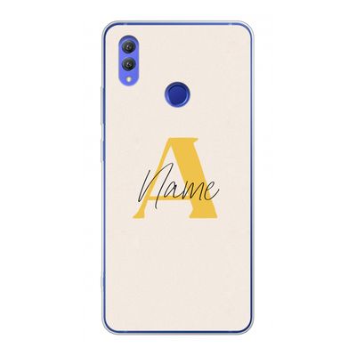 Amber Script: Honor Note 10 Transparant Hoesje