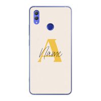 Amber Script: Honor Note 10 Transparant Hoesje