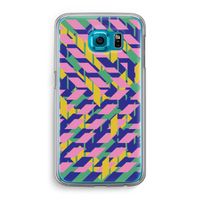 Skew Blush 1: Samsung Galaxy S6 Transparant Hoesje