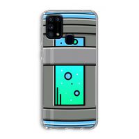 Chug Bottle: Samsung Galaxy M31 Transparant Hoesje