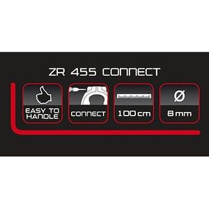 Trelock ZR 455 100/8 Fietsslot Zwart