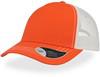 Atlantis AT527 Rapper Canvas Cap - Orange/White - One Size