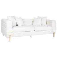 Sofa DKD Home Decor Wit Metaal 205 x 85 x 73 cm