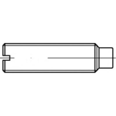 TOOLCRAFT TO-5435094 Draadpen M10 35 mm 50 stuk(s)