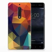 Nokia 5 | TPU Hoesje | Polygon Color