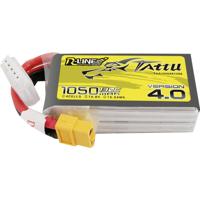 Tattu LiPo accupack 14.8 V 1050 mAh Aantal cellen: 4 130 C Block XT60