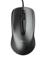 Trust Carve Bekabelde optische muis Muis Zwart
