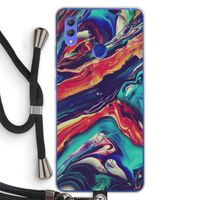 Chameleon Sun: Honor Note 10 Transparant Hoesje met koord