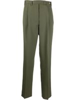 Giuliva Heritage pantalon Cornelia plissé en laine - Vert