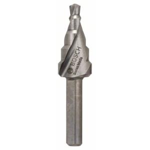 Bosch Accessories 2608597518 HSS Getrapte boor 4 - 12 mm Gezamenlijke lengte 50 mm 3 vlakken schacht 1 stuk(s)