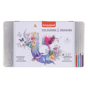 Bruynzeel kleur- en tekenset 70dlg.
