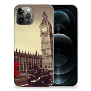 iPhone 12 Pro Max Siliconen Back Cover Londen