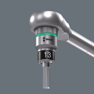 Wera 8790 HMA HF Zyklop Hand- en Machinedop met 1/4" Aandrijving met Vasthoudfunctie, 4,0  mm - 1 stuk(s) - 05003717001