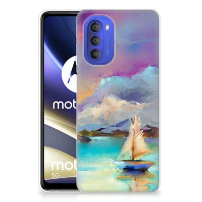 Smartphone hoesje Motorola Moto G51 5G Boat