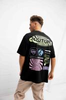 Couture Club Multi Logo Graphic T-Shirt Heren Zwart - Maat XS - Kleur: Zwart | Soccerfanshop