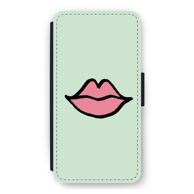 Kusje: iPhone 11 Flip Hoesje