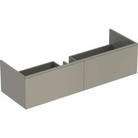Geberit Xeno2 wastafelonderbouwkast met 2 laden 139.5x35x47.3cm greige 500348001 - thumbnail