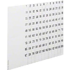 ZZ90C (VE10)  - Labelling material white ZZ90C (quantity: 10)