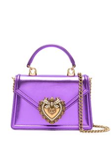 Dolce & Gabbana petit sac cabas Devotion - Violet