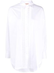 Ermanno Scervino chemise à broderies - Blanc