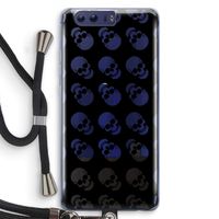 Musketon Skulls: Honor 9 Transparant Hoesje met koord