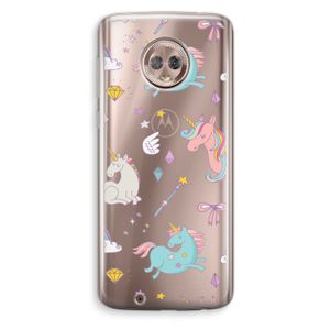 Fantasiewereld: Motorola Moto G6 Transparant Hoesje