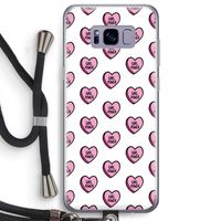 GIRL POWER: Samsung Galaxy S8 Plus Transparant Hoesje met koord