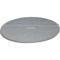 Versterkte bubbelafdekking voor zwembaden - Rond - Ø 4,57 m - Grijs