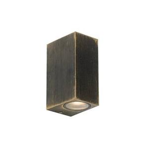 QAZQA Moderne wandlamp antiek goud 2-lichts IP44 - Baleno