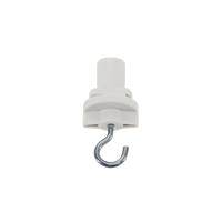 SLV 3-Fase adapterS-Track adapter met haak wit - 1001393