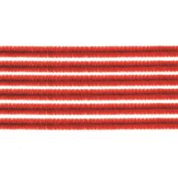 Chenilledraad - 10x - rood - 50 cm - hobby/knutsel materialen