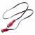 Cioks 2050 Flex 2 voedingskabel, 50 cm, 2.1 mm center positive