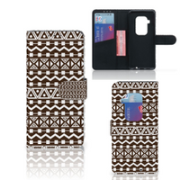 Motorola One Zoom Telefoon Hoesje Aztec Brown - thumbnail