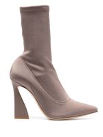 Gianvito Rossi bottines à bout pointu - Tons neutres