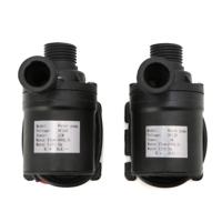 2 stuks 800L/H debiet zonne-borstelloze motor watercirculatie irrigatie pomp Dompel water pompen (24V)