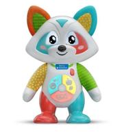 Baby Clementoni - Oliver, de speelse wasbeer - Interactief spel - 4 spelmodi: Emoties, Maaltijden, Verhaal en Verkenning.